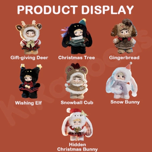 Sealed Nommi Magical Christmas Eve Blind Box-Confirmed Gift-Giving Deer - Picture 3 of 7